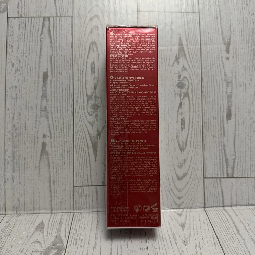 Phyto Phytomillesime Color Locker Pre-Shampoo 2.53 oz Protects Prolongs Fixes‎